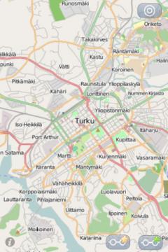 Turku Offline Street Map