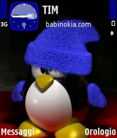 Tux 3D Theme for Nokia N70/N90