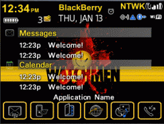Ultimate WATCHMEN Theme for Blackberry 8300