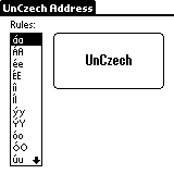 UnCzech Address