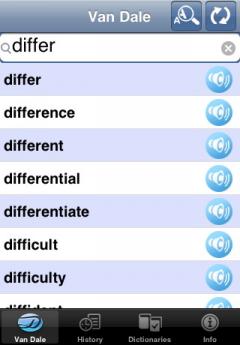 Van Dale Dutch-English & English-Dutch Dictionary (iPhone/iPad)