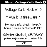 Voltage Calibration