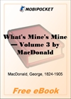 What's Mine's Mine - Volume 3 for MobiPocket Reader