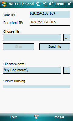 WiFi File Sender