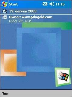 Windows Me Theme for Pocket PC