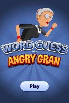 Word Guess with Angry Gran for iPhone/iPad