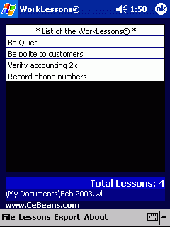 WorkLessons