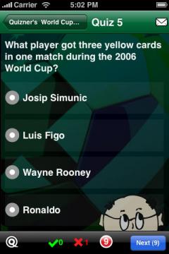 World Cup Quiz 201