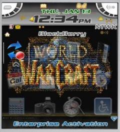 Worldcraft 2 Theme for Blackberry 7100