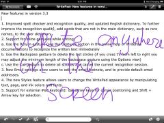 WritePad for iPad