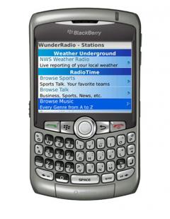 Wunder Radio for BlackBerry