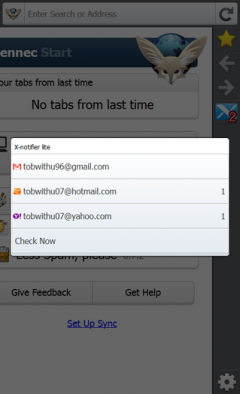 X-notifier Lite - Firefox Add-on