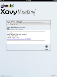 XavyAttendee for iPad