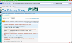 Yale University Library Search - Firefox Addon