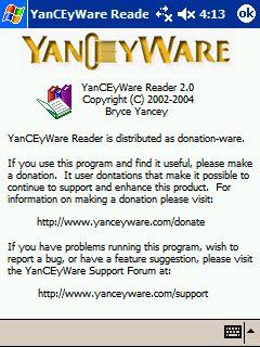 YanCEyWare Reader