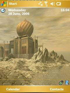 Yellowish Discoloration RP Theme for Pocket PC