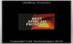 African Wise proverbs