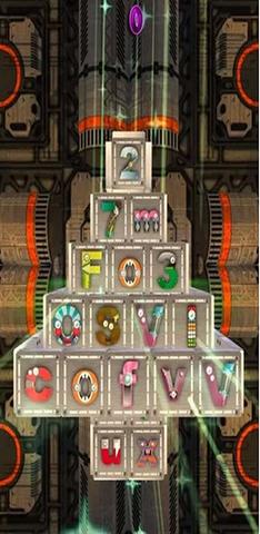 Alphabets Robots Mahjong 2