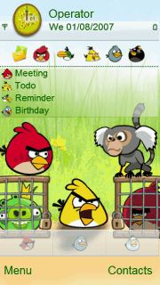 Angry Bird Vs Monkey(Animation)