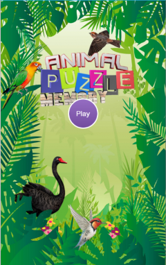 Animal Puzzle Memory For Kids