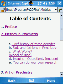 Metrics and Art of Psychiatry