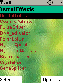 Astral Effects for Nokia Mobile Phones Astral Effects for Nokia Mobile Phones