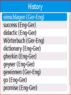 PONS School English Dictionary for BlackBerry