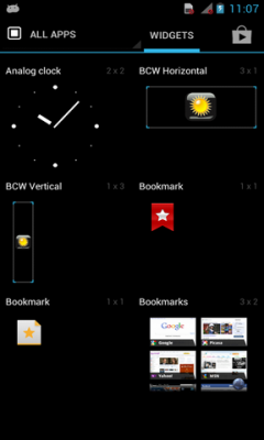 Brightness Control Widget