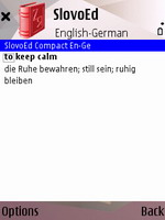 SlovoEd Compact English-German & German-English dictionary for S60