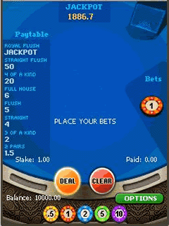 Poker Choice 8100 series
