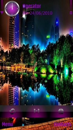 City Lights In Night