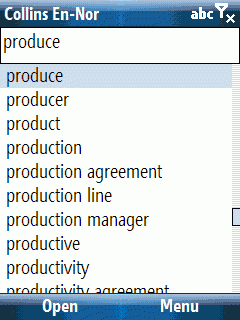 Collins Norwegian Dictionary (SmPh)