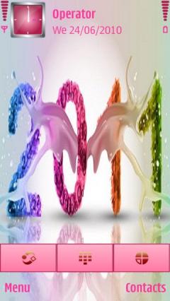 Colorful New Year