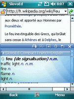 SlovoEd Compact English-French & French-English dictionary for Windows Mobile