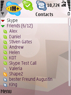 IM+ for Skype Symbian