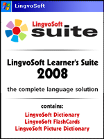 LingvoSoft Learner's Suite 2008 English - Japanese Kana Romaji