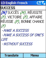 LingvoSoft English-French Dictionary for Microsoft Smartphone
