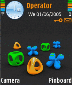 Colorful Cube,theme of s60 3rd phones