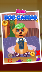 Cute Dog Caring - Kids Game