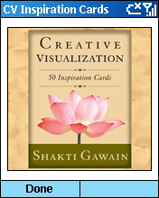 Creative Visualization Inspiration Cards by Shakti Gawain