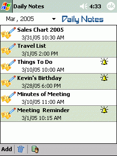 Daily Notes for PPC 2002