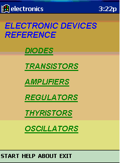 Electronic Devices Reference V2.0 for Pocket PC 2002/ 2003