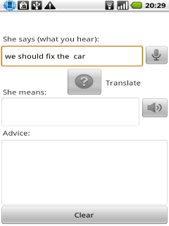 Female Translator