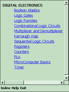 Digital Electronics Reference for Pocket PC 2002/ 2003