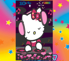 DJ hello kitty