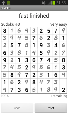 Droida Sudoku