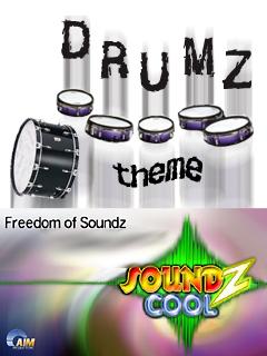 Drumz Sound Themepack for Soundz Cool