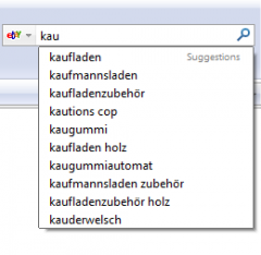eBay.de Search - Firefox Addon