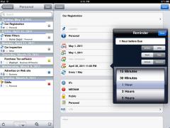 eTask for iPad