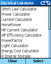 My Electrical Calculator